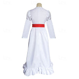3-12T Kid Girl Conjuring Annabelle Halloween Carnival Cosplay Costume