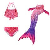 Kid Girl Mermaid Ariel Swimwear Bikini Holiday Masquerade Swimsuits
