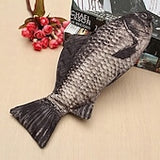 Simulation Fish-Shaped Pencil Case Waterproof Pencil Coin Purse