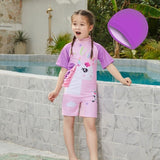 Kids Girls Swimsuit Outdoor Party Unicorn  Fashion Bathing Suits