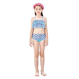 Kid Girl Mermaid Ariel Swimwear Bikini Holiday Masquerade Swimsuits