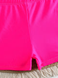 Kids Girls Swimsuit Outdoor Beach Coconut Vacation Sports Fashion Bathing Suits