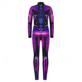 Family Matching Jumpsuit Halloween Print  Long Sleeve Pajamas Outfits