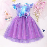 Book Week 2026 Kids Girls' Dress Unicorn Short Sleeve Outdoor Casual Fashion Adorable Polyester Knee-length Casual Dress A Line Dress Summer 4 years+ Light Pink White Pink