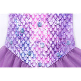 Kid Girl Mermaid Princess Theme Party Costume Cosplay Carnival Dresses