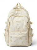 Student Boy Girl Large Capacity Polyester Schoolbag Backpacks