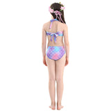 Kids Girls  3pcs Mermaid Swimwear Bikini  Swimwear