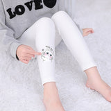 3-12Y Kids Girls Cat Active Outdoor Spring Fall Pants Leggings