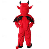 3-8T Kid Boy Devil Bull Demon Halloween Cosplay Costume