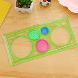 Multi-function Puzzle Spirograph Geometric Ruler Drafting Tools For Students 3 Packs