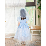 Kid Girl Fairytale Princess Flower Halloween Costume Tulle Movie Cosplay Dresses