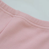 3-8Y Kids Girls Fleece Lined Cartoon Active Ruched Leggings Pants