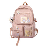Kid Girls School Cartoon Adjustable Strap Waterproof Backpacks Back to School