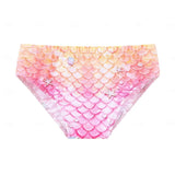 Kid Girl Mermaid Princess Swimwear Movie Cosplay Party Holiday Swimsuits