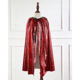 Kids Girls Halloween Cape Solid Fashion Coat Outerwear