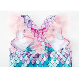Kid Girl Mermaid Ariel Swimwear Bikini Swimsuits