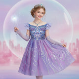 Kid Girl Magical Fantasy Princess Fairytale Carnival Costume Princess Dresses