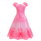 Book Week 2026 Magical Witch Fantasy Princess Fairytale Good Witch Dress Fancy Costume Carnival Costume Princess for Girls' Kid's Christmas Carnival Book Week Performance Party