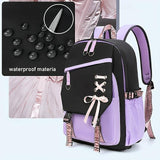 Kid Girl Backpack School Bag Large Capacity High School College Laptop Bag Back to School