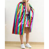 Kids Girls Halloween Cape Solid Fashion Coat Outerwear