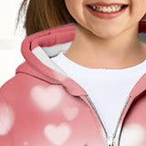3-12Y Kid Girls 3D Cat  Fall Winter Fashion Cute Coat Outerwear