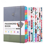 Password Book A5 Letter Tag  Notebook Login Manager 240 Pages 3 Packs