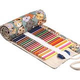Pencil Roll Case 12/24/36/48/72/108 Exquisite Pencil Packaging Student Stationery