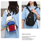 Kid Men Women Fashion Multi Function Mini Chest Backpack