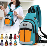 Kid Men Women Fashion Multi Function Mini Chest Backpack
