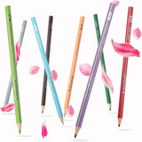 180 Pcs Professional Colored Pencils Drawing Pencils Tin Box Package