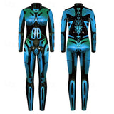 Family Matching Jumpsuit Halloween Print  Long Sleeve Pajamas Outfits