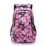 Student Boys Girls School Backpack Multicolor Multi-function Bookbags