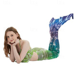 Kids Girls Mermaid Swimwear Holiday Beach Tropical Bathing Swimsuit