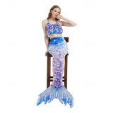 Kids Girls Mermaid Swimwear Holiday Beach Tropical Bathing Swimsuit