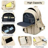 Kid Waterproof Oxford Fabric Stylish Multi-pocket Backpack for School and Travel