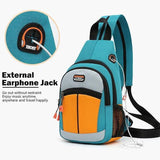 Kid Men Women Fashion Multi Function Mini Chest Backpack