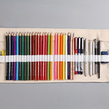 Pencil Roll Case 12/24/36/48/72/108 Exquisite Pencil Packaging Student Stationery