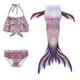 Kid Girl Mermaid Ariel Swimwear Bikini Holiday Masquerade Swimsuits