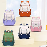 Kids Primary School Ergonomic Backpack Waterproof Large-capacity Schoolbag