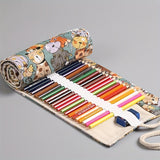 Pencil Roll Case 12/24/36/48/72/108 Exquisite Pencil Packaging Student Stationery