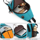 Kid Men Women Fashion Multi Function Mini Chest Backpack