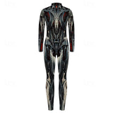 Family Matching Jumpsuit Halloween Print  Long Sleeve Pajamas Outfits