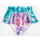 Kid Girl Mermaid Ariel Swimwear Bikini Swimsuits