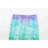 Kid Girl Mermaid Princess Swimwear Movie Cosplay Party Holiday Swimsuits