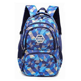 Student Boys Girls School Backpack Multicolor Multi-function Bookbags