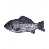 Simulation Fish-Shaped Pencil Case Waterproof Pencil Coin Purse