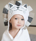 Kids Newborn Baby Towel Cotton Bathrobe Baby Bath Towel Beach Poncho - honeylives