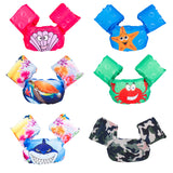 Kid Boy Girl Life Jackets Buoyancy Sleeves Vest Swimming Swimsuits