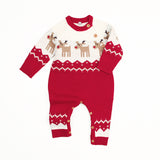 Ins Baby Elk Bodysuit Christmas Autumn Jumpsuits Rompers