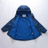 Kid Boys Storm Trench Coat Windproof Rain Warm Jacket Coats